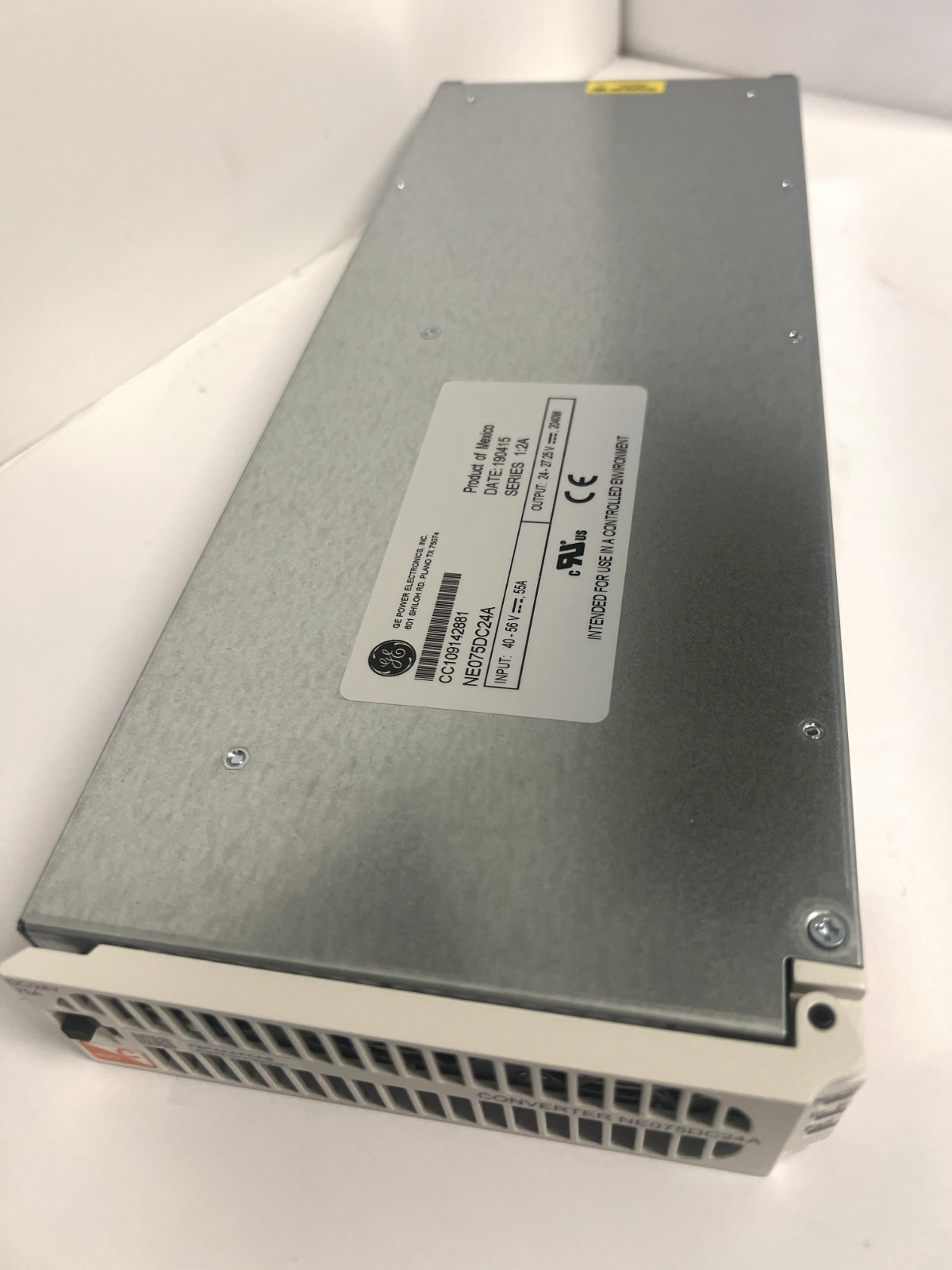 GE Infinity NE075DC24A 75A 24V DC/DC Converter 48V Telecom Power NEW
