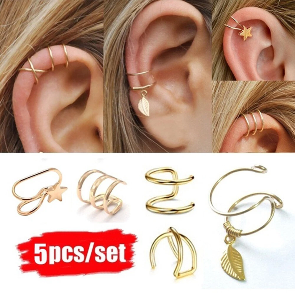 Pressing earrings for ladies deals