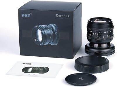 AstrHori 50mm F1.4 Full Frame Lens for Canon RF Nikon Z Sony E Fuji X Leica L 