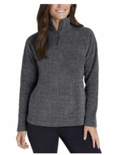 NEW Eddie Bauer Women's Mock Neck Fleece Quarter Zip Size 2XL