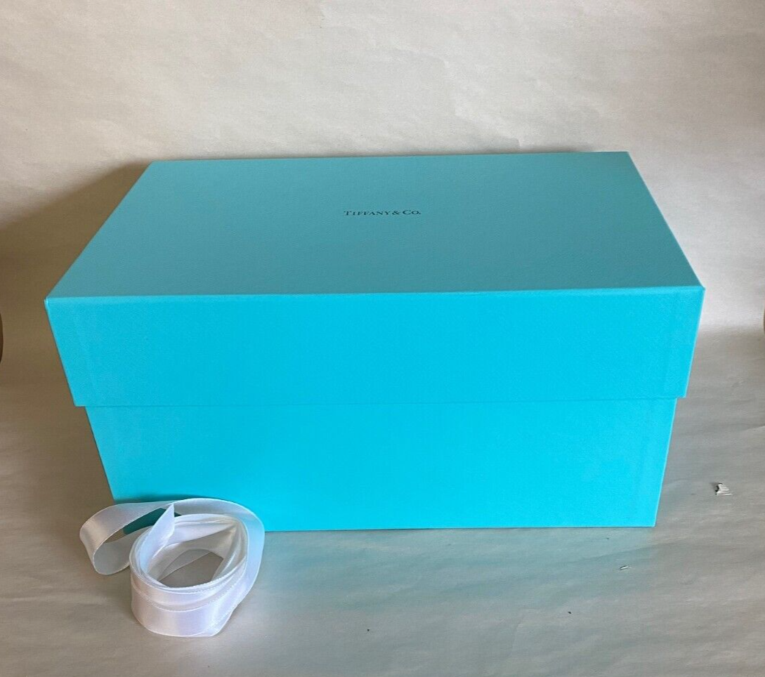 Authentic Tiffany & Co Large Blue Empty Box Only 13 Authentic Tiffany & Co Large Blue Empty Box Only 13