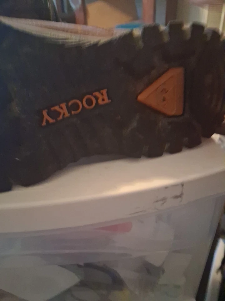 Rocky Leather Boots Men's Size 10w - Image 3 of 4