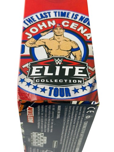 JOHN CENA SIGNED FIGURE EXCLUSIVE SHIRT FAREWELL ELITE 2025 MATTEL FANATICS - Picture 6 of 6