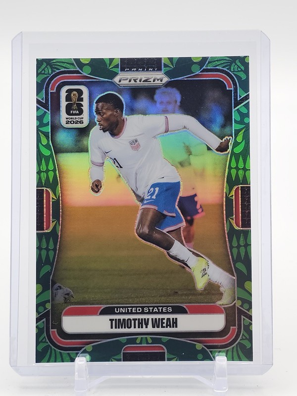 TIMOTHY WEAH 2026-27 PANINI PRIZM FIFA WORLD CUP AGUILA /70 #443 USA Q0296