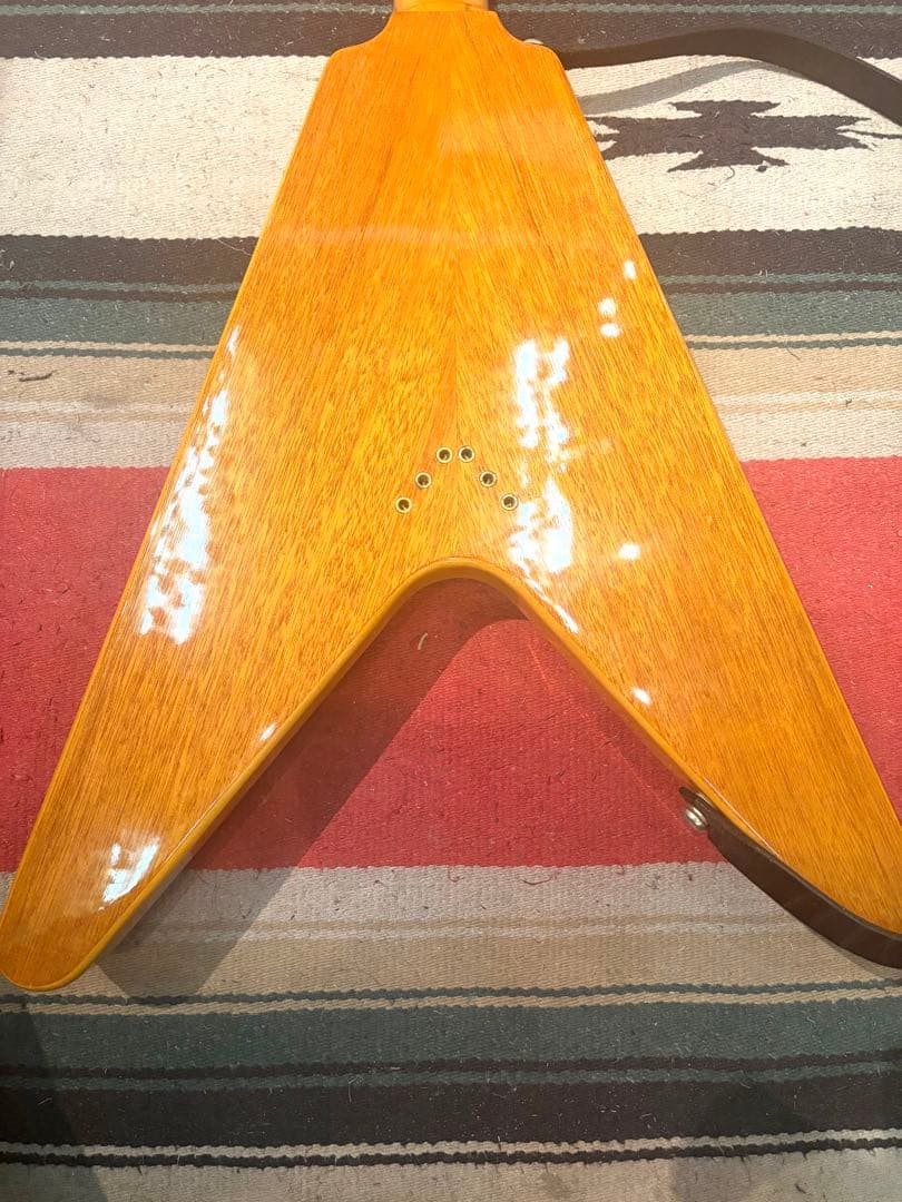 Made in Korea 1999 epiphone Flying V Unsung soft case included | eBay