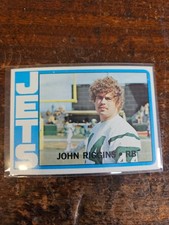 1972 Topps John Riggins #13 RC BEAUTIFUL CARD New York Jets Redskins HOF RB 044