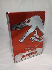 Jurassic Park Trilogy DVD, 2001, 4-Disc Set w/ slipcase Steven Spielberg