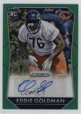 2015 Panini Prizm Rookie Signatures Green /99 Eddie Goldman #RS-EG Auto RC