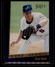 1993 Score Select Rookie Sean Berry #336 Montreal Expos Baseball Card. rookie card picture