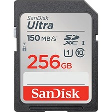 SanDisk Ultra 256 GB Class 10/UHS-I U1 SDXC