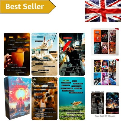 Lebenssituationen Orakelkarten: 60 illustrierte Decks für persönliches Wachstum & Einblick