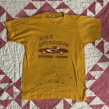 Vintage 1980s “Bruso Racing” #81 Tee Screen Stars
