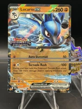 Lucario EX 051/131 Prismatic Evolutions Stamped Promo Pokémon TCG