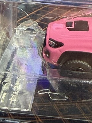 1/64 DiecastTalk Exclusive GCD Toyota Tacoma TRD PRO Pink Taco 1