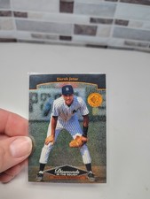 Derek Jeter SP ROOKIE CARD Upper Deck Diamonds in the Rough RC NEW YORK YANKEES