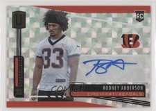 2019 Panini Unparalleled Rookie Hyper Signatures 5/25 Rodney Anderson Auto lw9