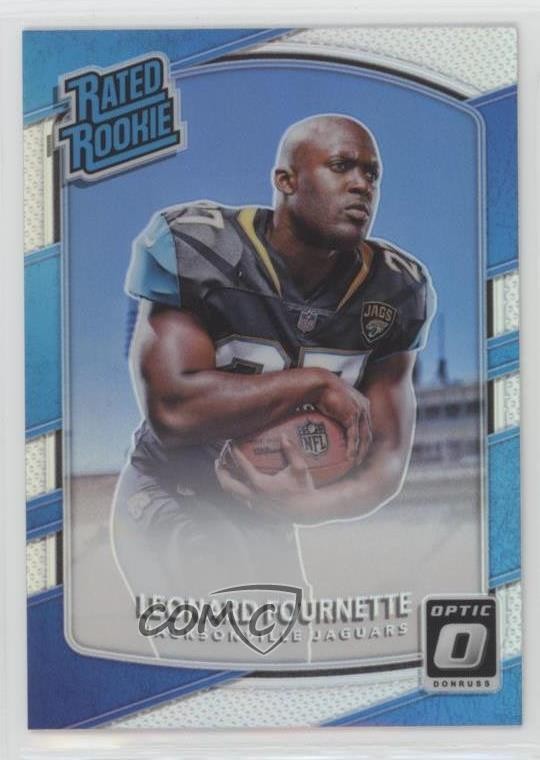 2017 Donruss Optic Rated Rookie Holo Prizm Leonard Fournette #169 6d7