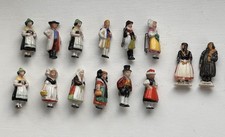 1937 Winterhilfswerk ( WHW  ) , 14 Abzeichen „ Trachten aus Deutschen Gauen „