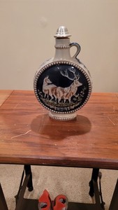 Goebel W. Germany stoneware flask Year 1981 
