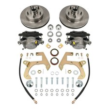 Steel Front Stock Spindle Disc Brake Kit For 1949-1954 Chevrolet Full Size Cars