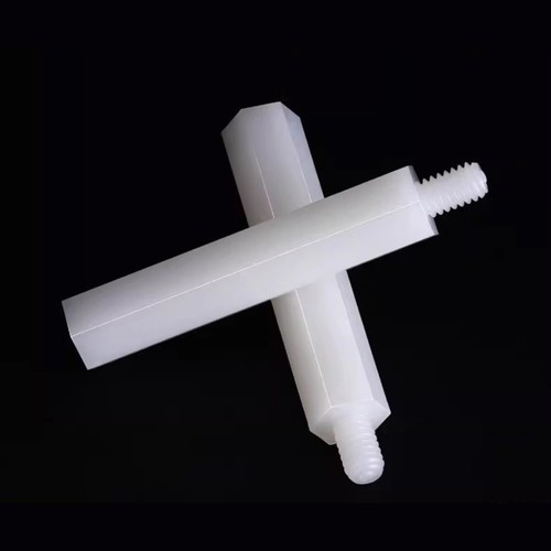 Kunststoff Sechskant Abstandhalter Distanzhülsen I.G - A.G Distanzbolzen Weiß - Picture 10 of 10