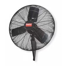 Dayton 2Rdz8 Light Duty Quiet Design Industrial Fan, Wall Mount, 24 In Blade