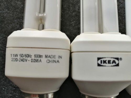 4 Energiesparlampen E27, 2x11W und 2x16W - Bild 2 von 3