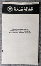 Nintendo GameCube Precautions Booklet PM-DOL-USA-2 Authentic Manual Fair
