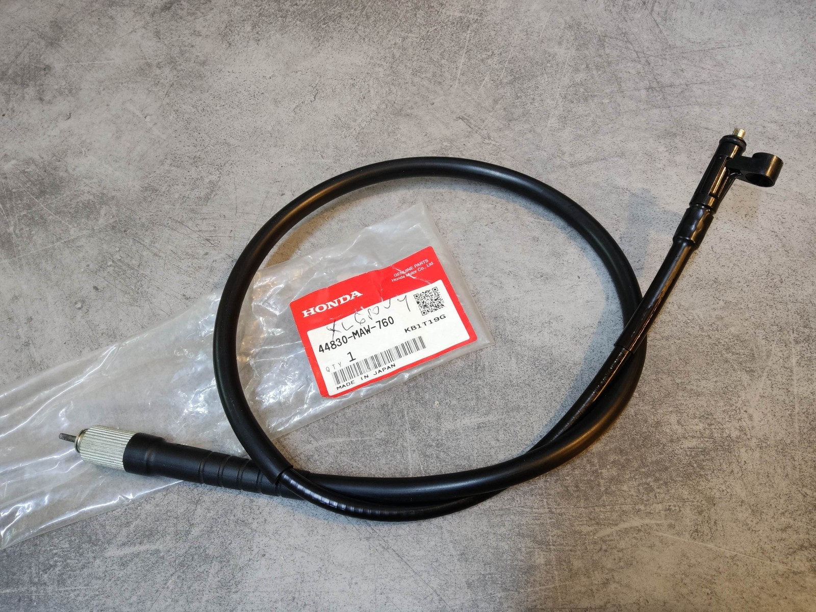 Câble de compteur HONDA d'origine pour moto XL600V Transalp et XL650V 44830-MAW-760