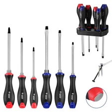 WORKPRO 11PCS Magnetic Screwdriver Set w/Racking Organize ‎Chrome Vanadium Steel