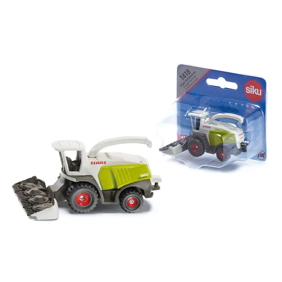 Siku Claas Forage Harvester Die-Cast Model with Grain Chute & Trailer Coupling - Image 2 of 2