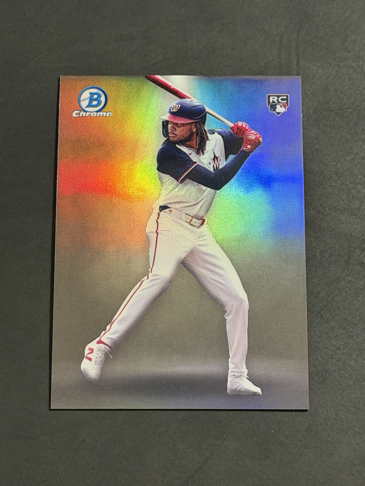 2025 Bowman Chrome JAMES WOOD Spotlight #BS-11 Nationals Rookie SSP Case Hit