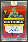 2022-23 Panini Flux Luka Doncic Best of the Best Signatures Red Auto #21/49