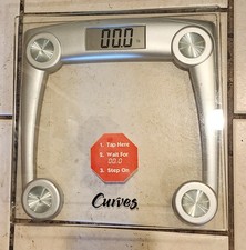 Glass Scale Body Weight Digital Large LCD Display Tempered Glass