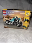 LEGO Creator 3 in 1 Vintage Motorcycle Set Vehicle Building Toy - 128 Pieces