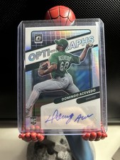 2022 Panini Donruss Optic - Optigraphs Domingo Acevedo  Holo Prizm (AU, RC)