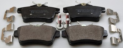 Fits DENCKERMANN ZAWIESZENIE B111276 HAM PADS. REAR CITROEN C4 II 09- ⭐UK Stock⭐