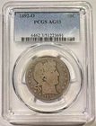 1892-O Barber Half Dollar Key Date PCGS AG-3 Original Surfaces Affordable