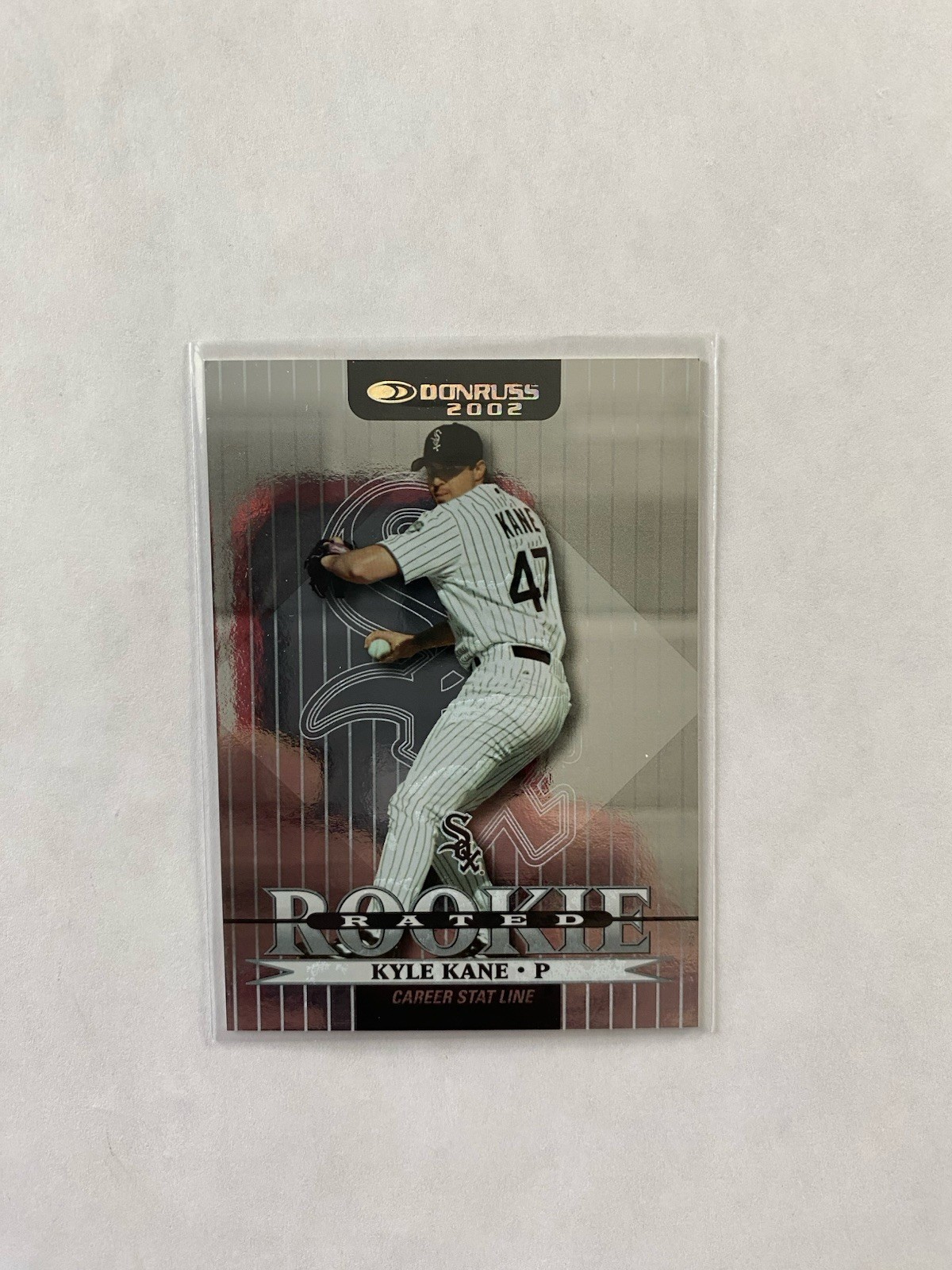2002 Donruss Kyle Kane Rated Rookie Career Stat Line #157.   39/179