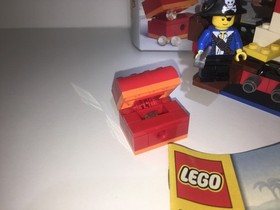 2009 Lego 6192 Pirate Building Set Box + Instructions Used Incomplete