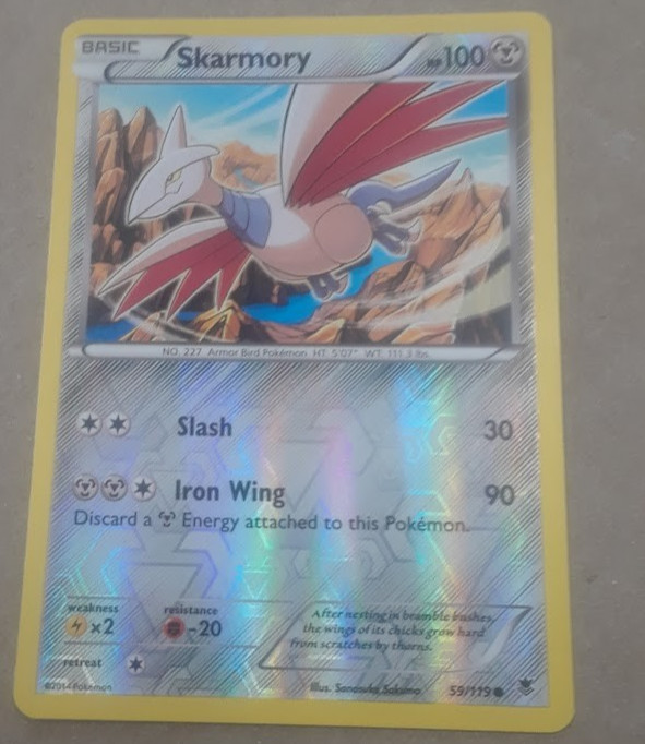 Skarmory 59/119 XY - Phantom Forces Reverse Holo