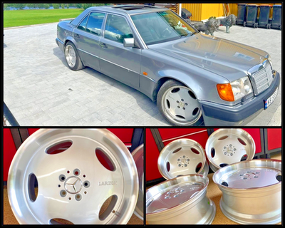 MERCEDES DEEP DISH 18 INCH MONOBLOCK RIMS SET4 NEW 18/8.5 18/9.5