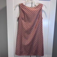 Vintage Gap Cotton Shift Sheath Dress Multicolor Fun Print Women’s Size 8
