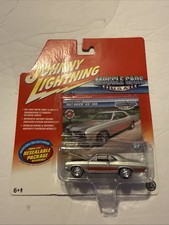 New Johnny Lightning 1967 Buick Gs 340 Muscle Cars Usa Diecast Car Silver 