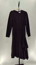 Michael Kors Black Basic Sleeved Dress 6
