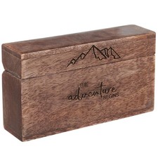 Elegant Wooden Wedding Ring Box Holder for Engagement, Proposal, and Ceremony...