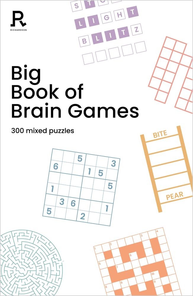 Big Book of Brain Games: a bumper mixed puzzle book for adults containing 300 p