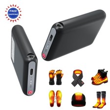 BIAL 2PCS Lithium Polymer Batteries Heated Gloves Socks Slippers Rechargeable