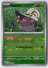 Shelmet (Master Ball Pattern) Holo WHT 008/086 NM