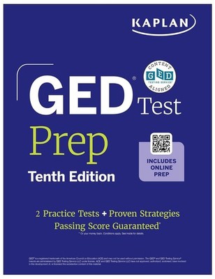GED Test Prep, Tenth Edition (2026): Includes a Diagnostic Pretest, 2  Paperback